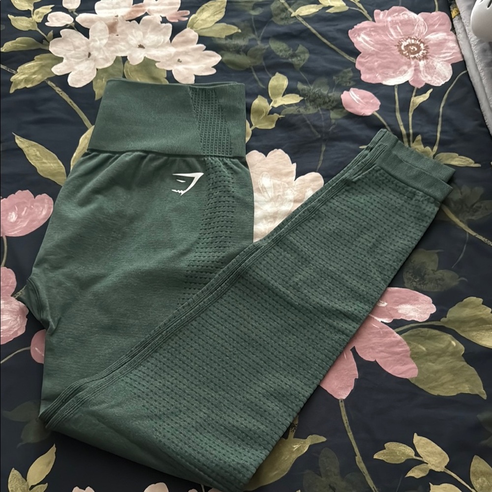 Green Gym Shark Leggings